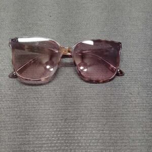 Foster Grant Sunglasses Tortoiseshell Pink Gradient Lens Women's Fashion Eyewear